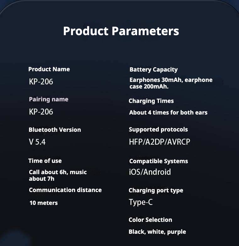 Auriculares inalámbricos Bluetooth - Imagen 2