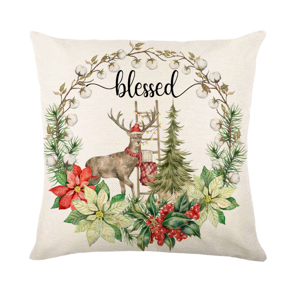 Fundas de almohada navideñas - Imagen 7