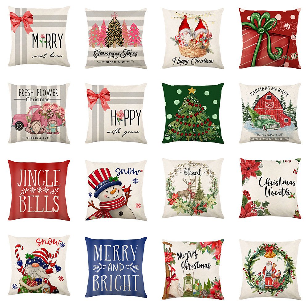Fundas de almohada navideñas - Imagen 9