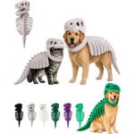 Disfraz de esqueleto de dinosaurio
