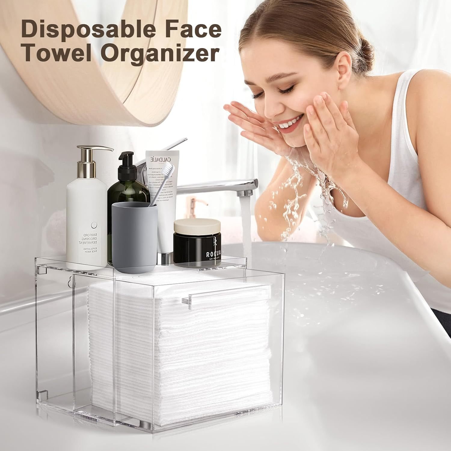 Organizador de maquillaje acrílico - Imagen 6