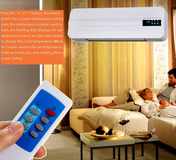 Waterproof Wall-mounted Heater, Household Heater Bathroom - Imagen 8
