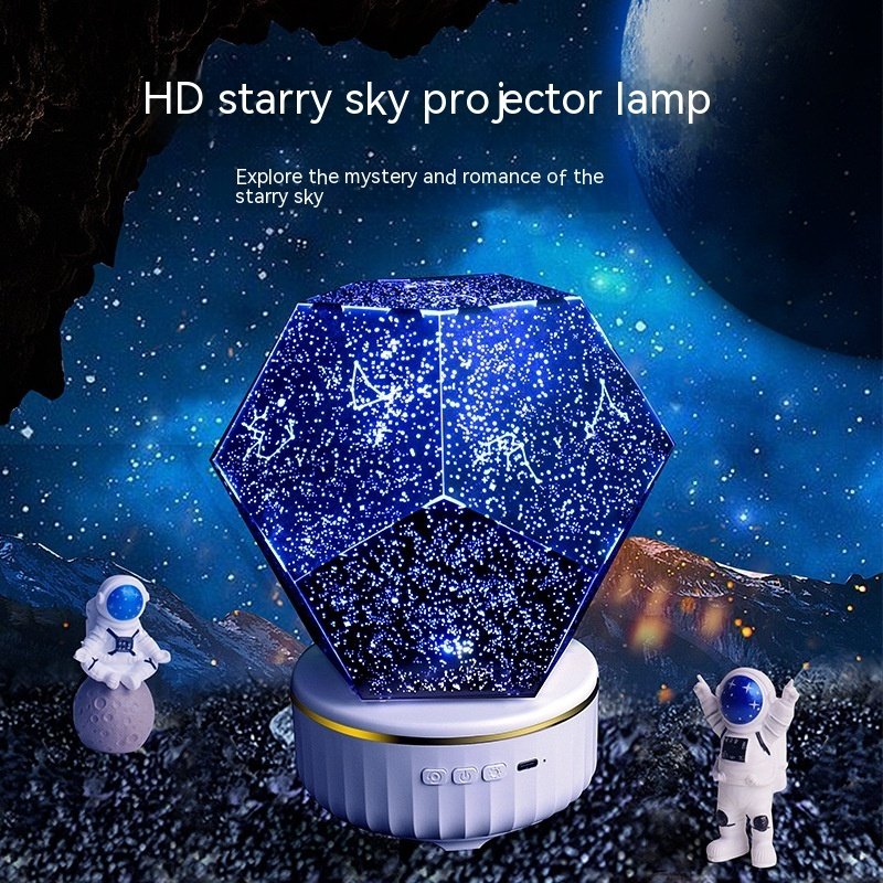 Lámpara giratoria cielo estrellado - Imagen 2