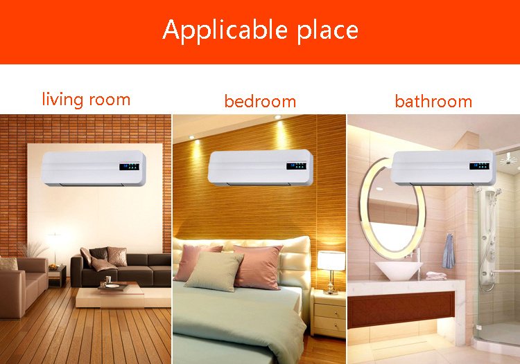 Waterproof Wall-mounted Heater, Household Heater Bathroom - Imagen 2