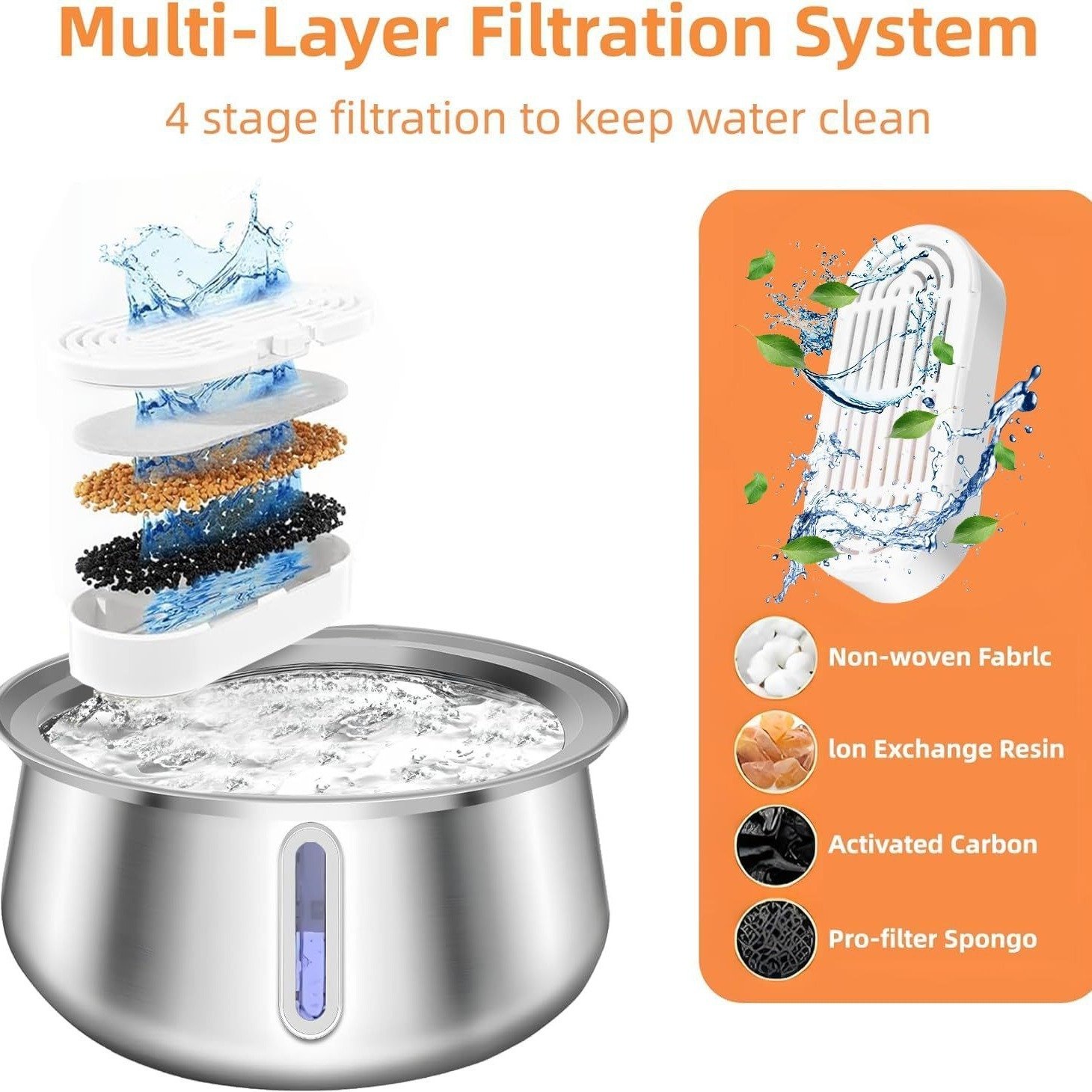 Fuente de agua para mascotas - Imagen 2