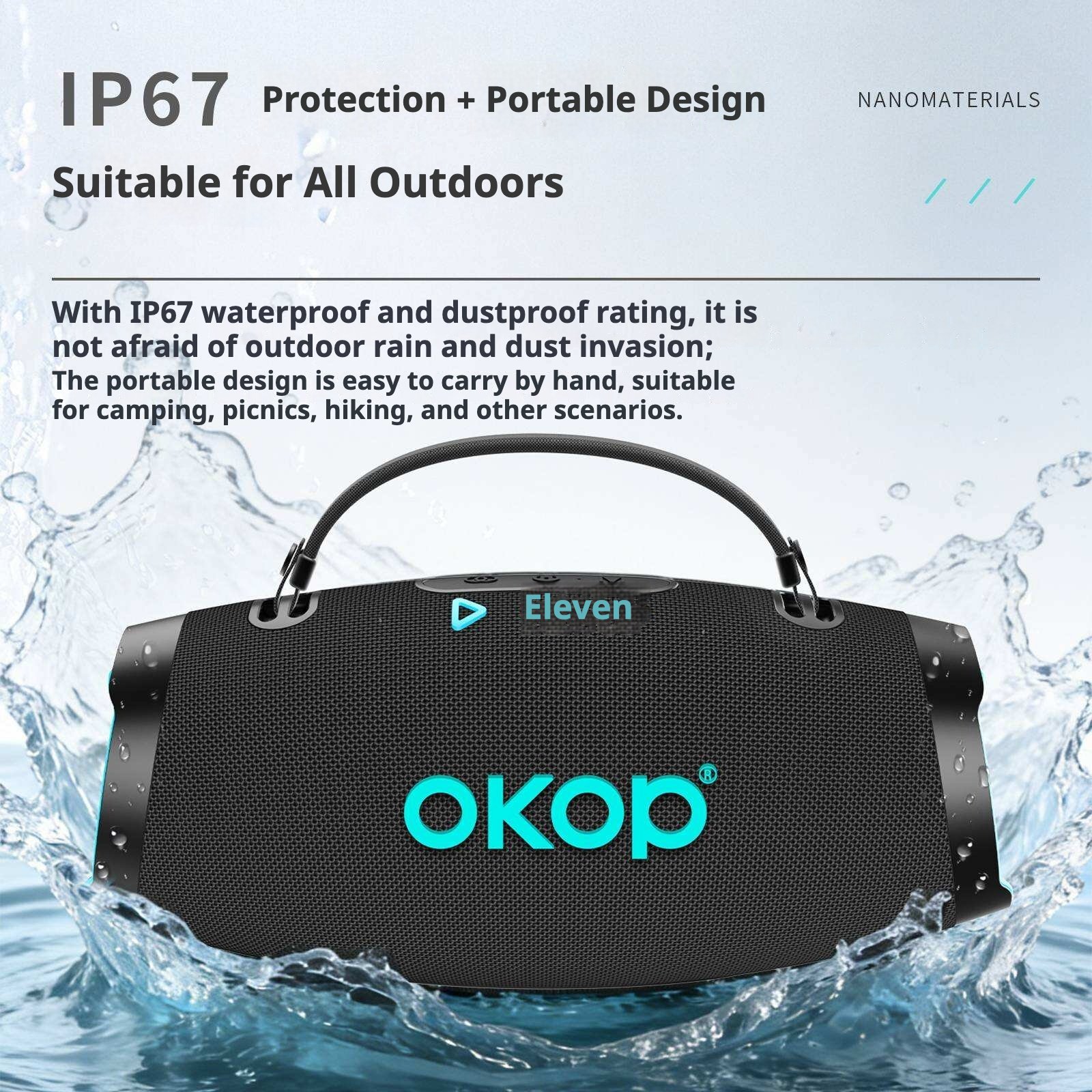 Subwoofer de audio KP-8006 - Imagen 7