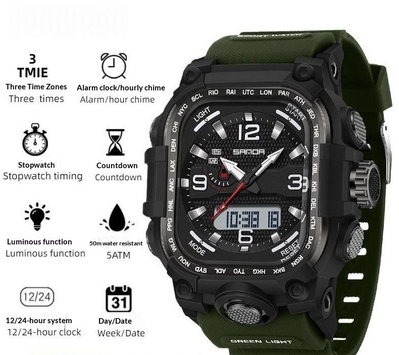 Reloj deportivo impermeable - Imagen 9
