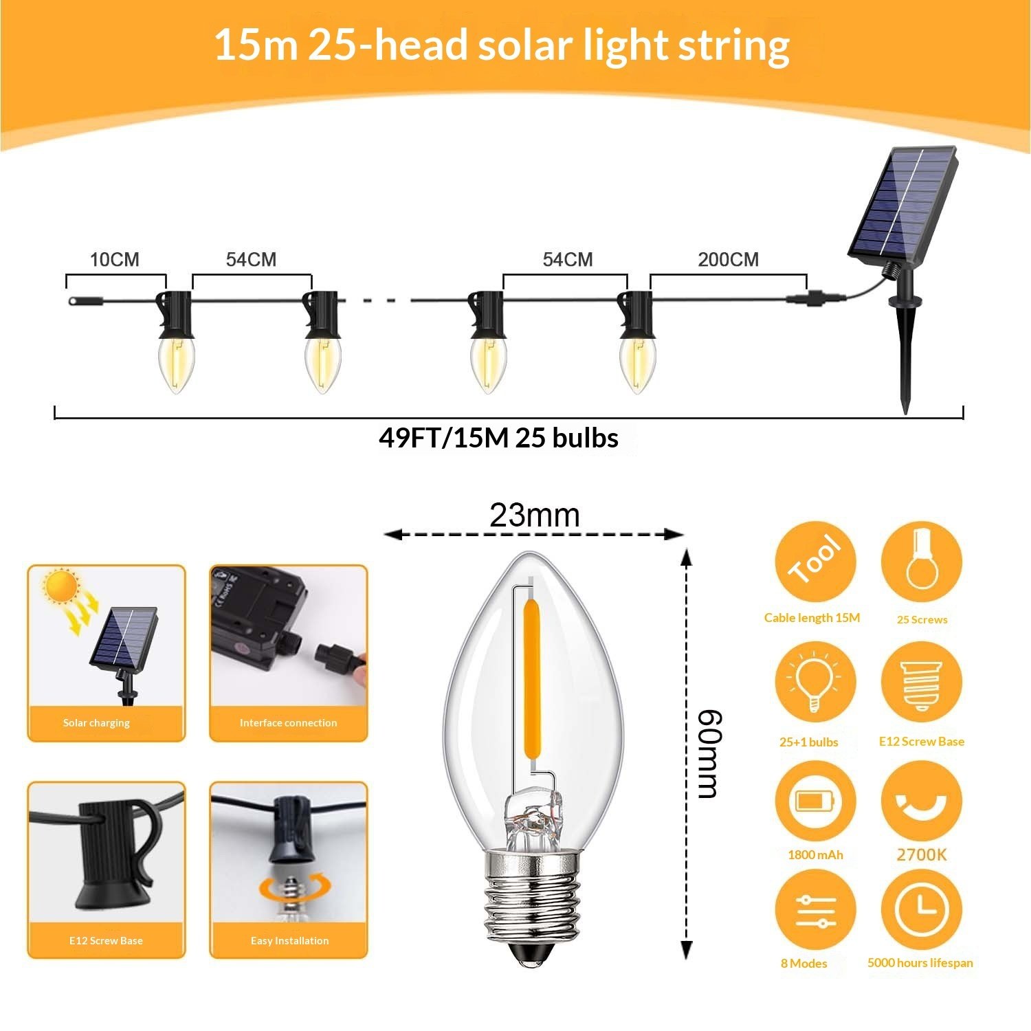 Luces de tira solar - Imagen 6