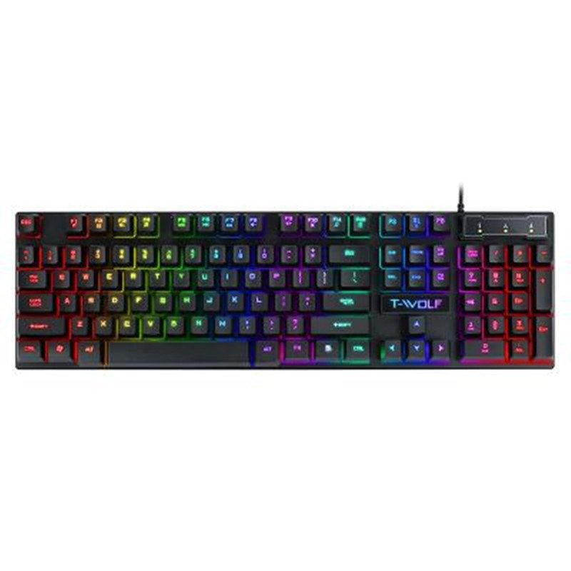 Teclado con cable USB luminoso - Imagen 3