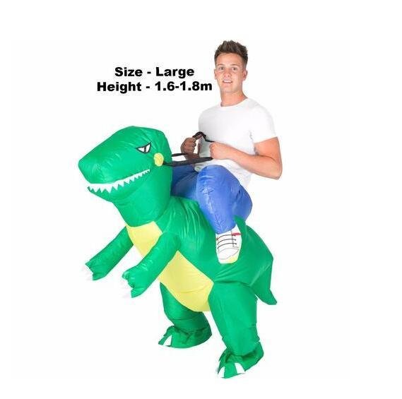 Traje inflable de dinosaurio - Imagen 3