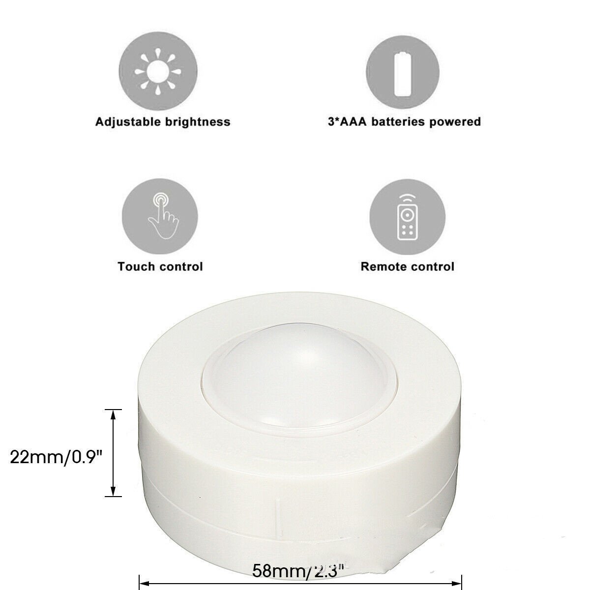 Lámpara LED control remoto - Imagen 4
