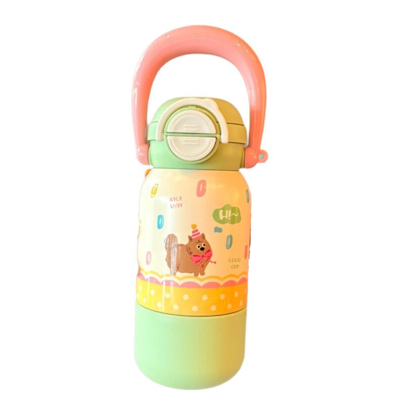 Vaso portátil de dibujos animados