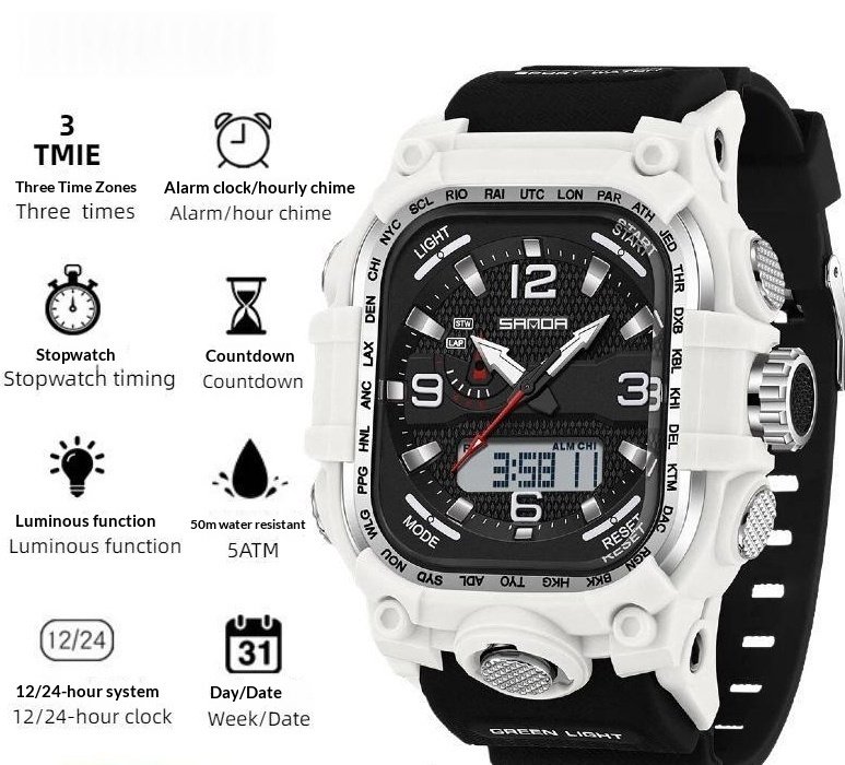 Reloj deportivo impermeable - Imagen 4