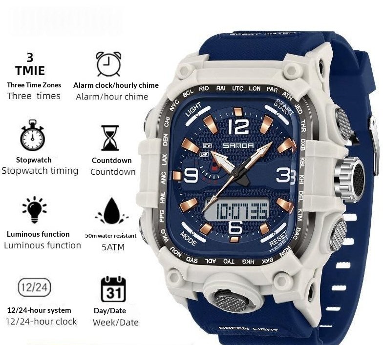 Reloj deportivo impermeable - Imagen 5