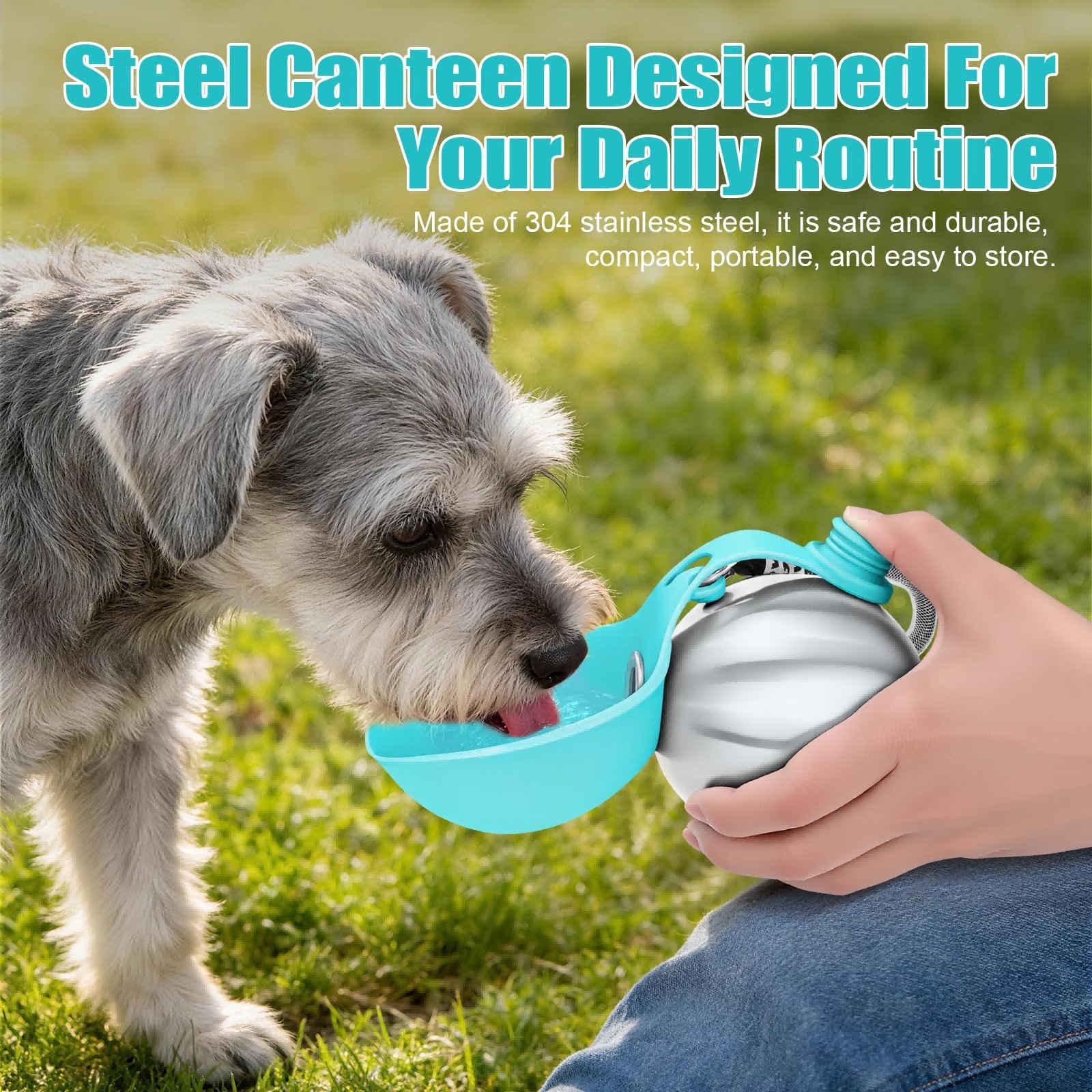 Botella portátil para mascotas 10 oz - Imagen 10