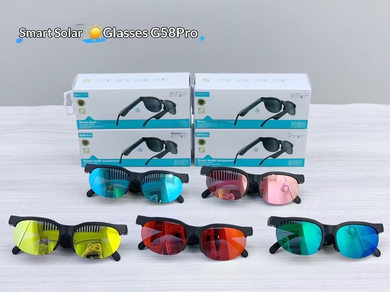 Gafas Bluetooth con traducción IA - Imagen 4