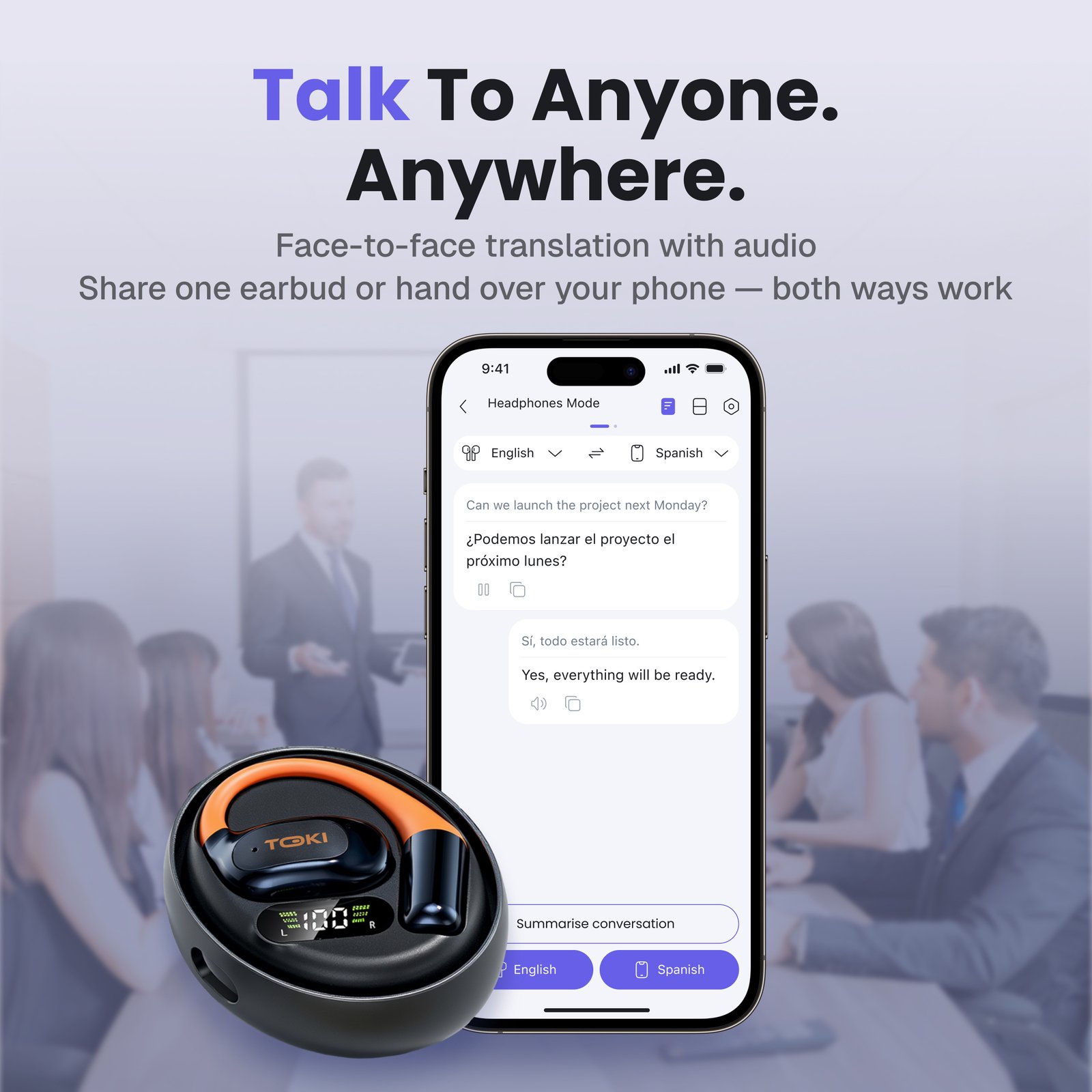 Auriculares de traducción con IA - Imagen 4