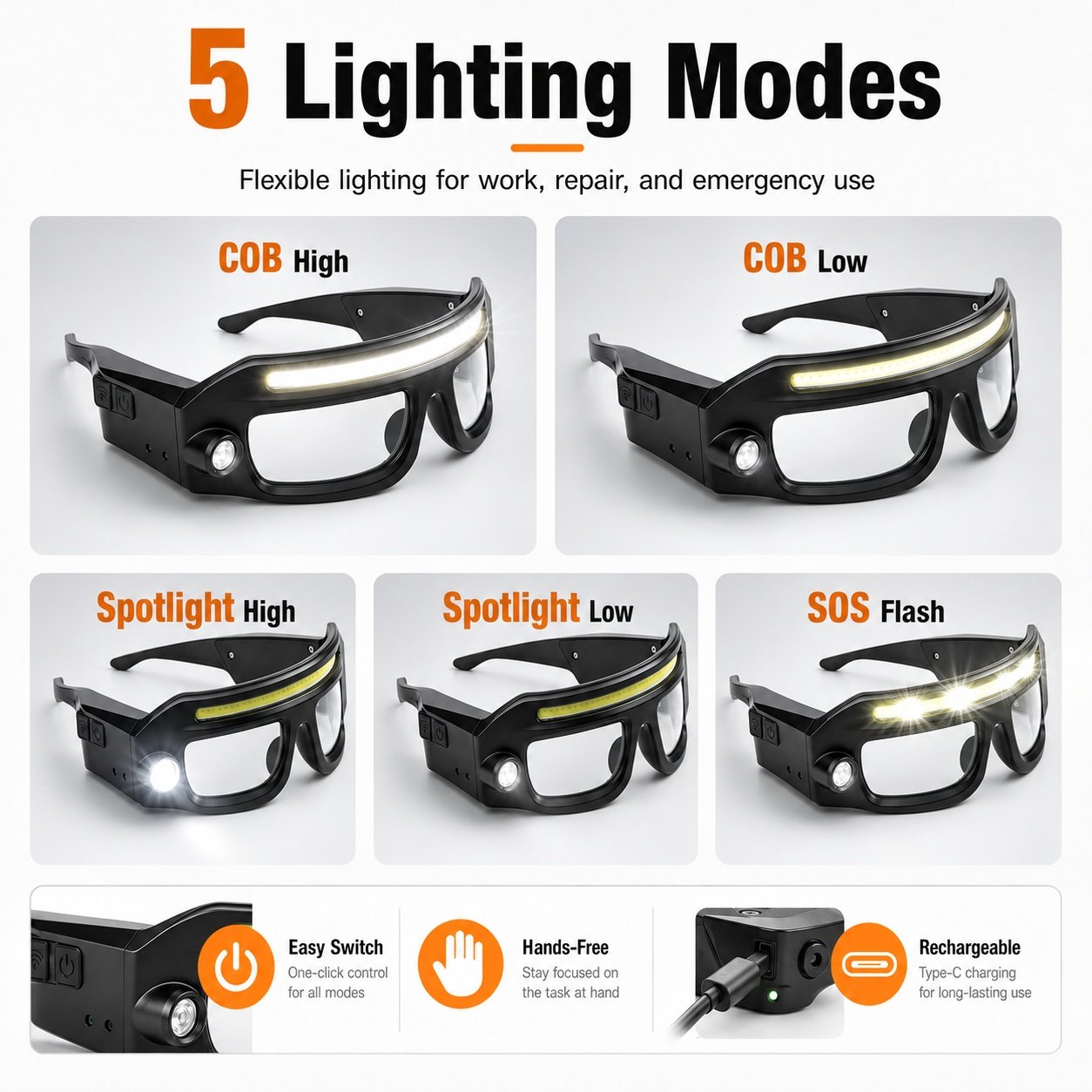 Faro LED con sensor de movimiento - Imagen 6