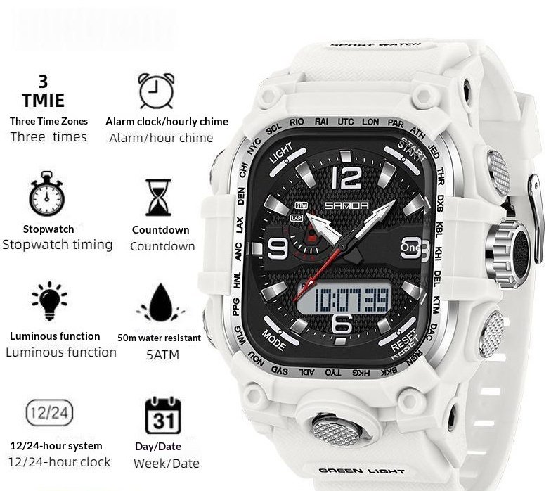 Reloj deportivo impermeable - Imagen 6