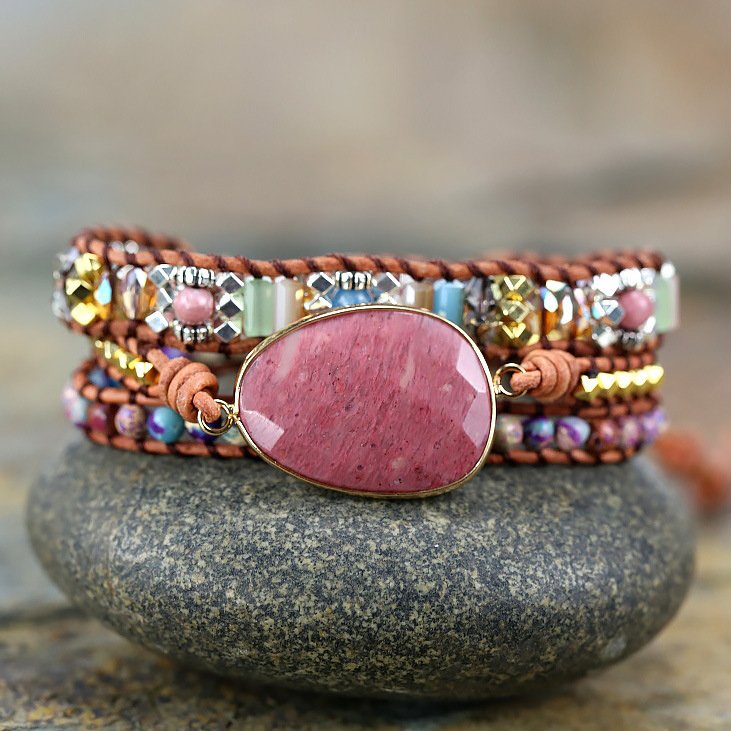Pulseras de piedra natural - Imagen 2