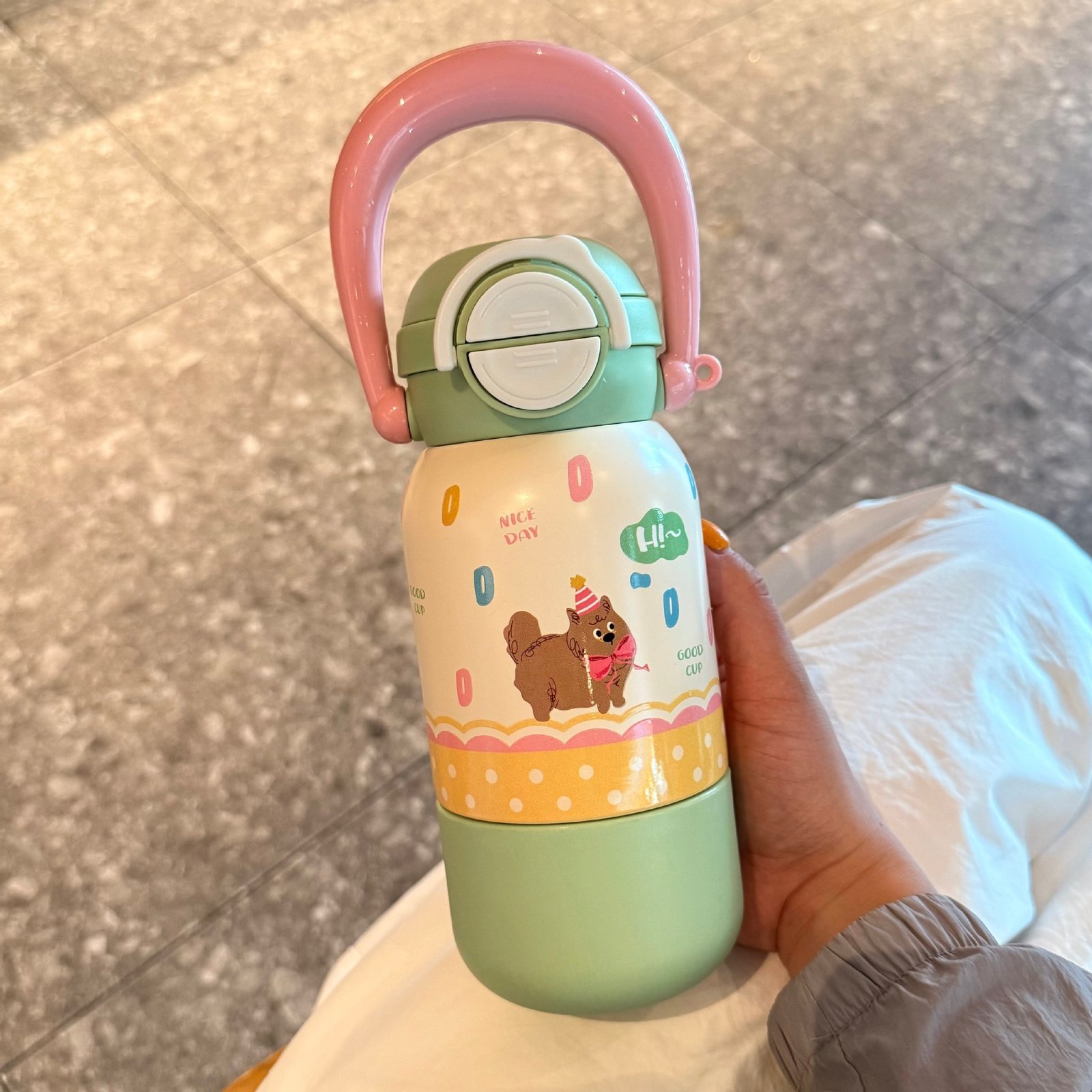 Vaso portátil de dibujos animados - Imagen 8