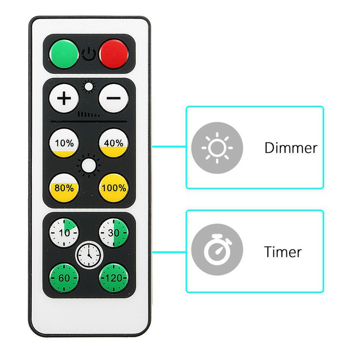 Lámpara LED control remoto - Imagen 2