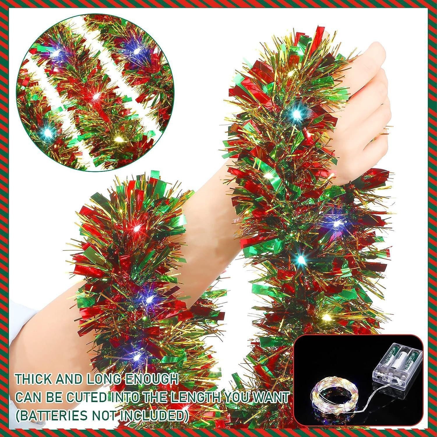 Guirnalda de luces navideñas - Imagen 4