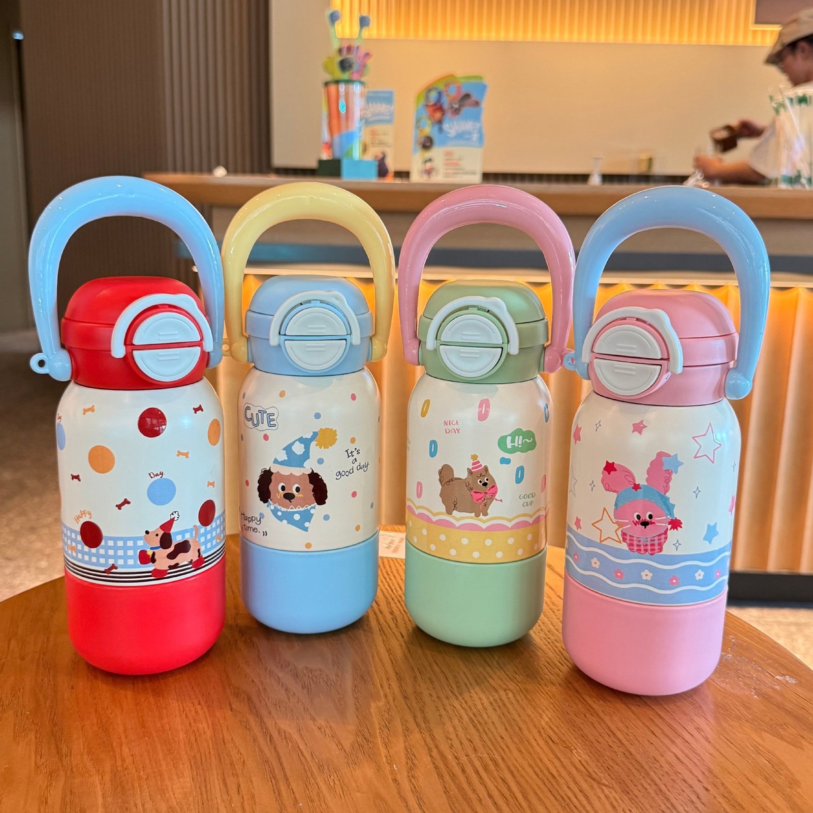 Vaso portátil de dibujos animados - Imagen 6