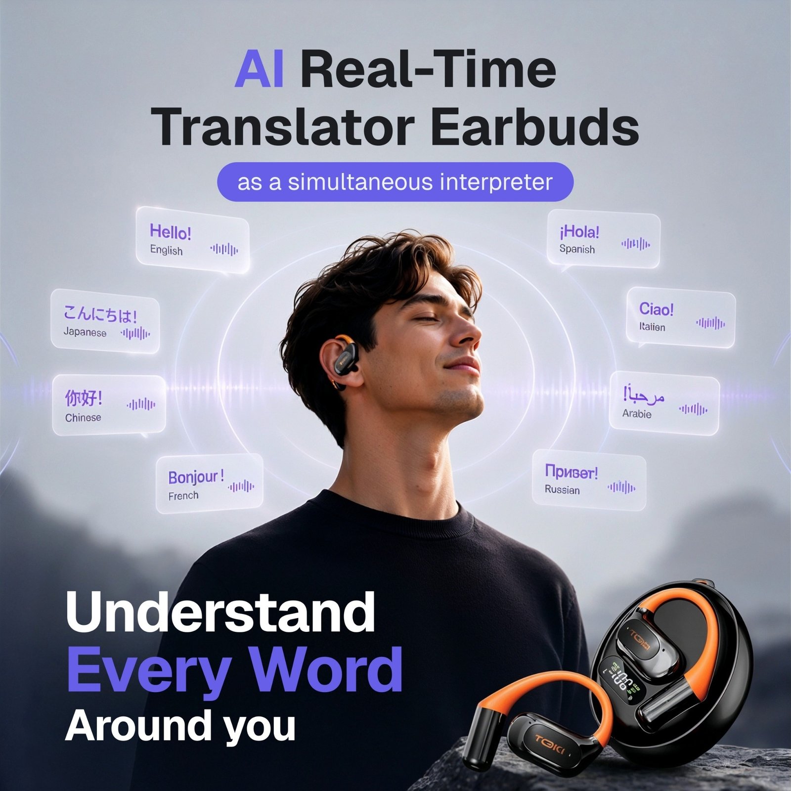 Auriculares de traducción con IA - Imagen 2