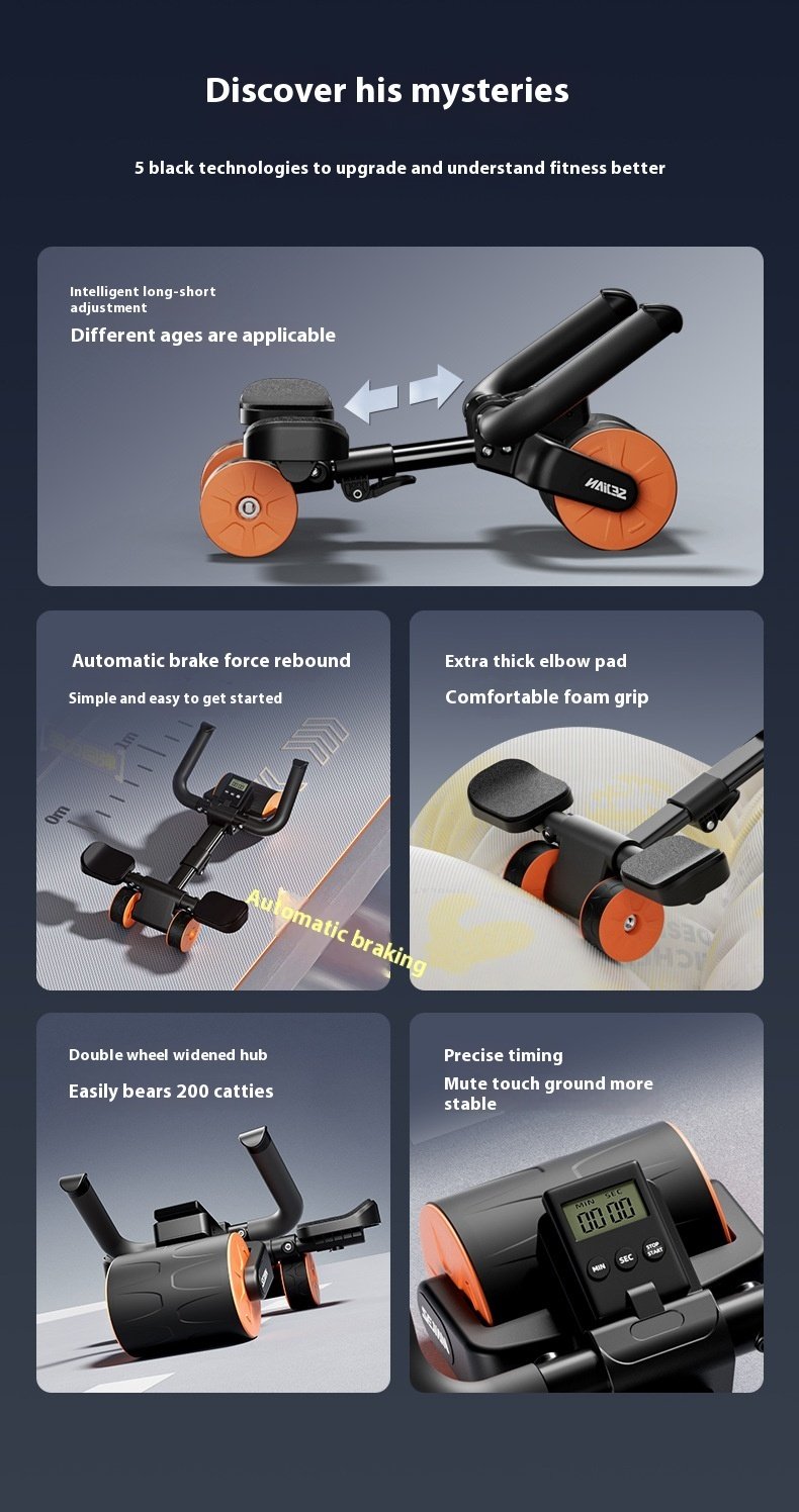 Rueda abdominal Equipamiento fitness - Imagen 10