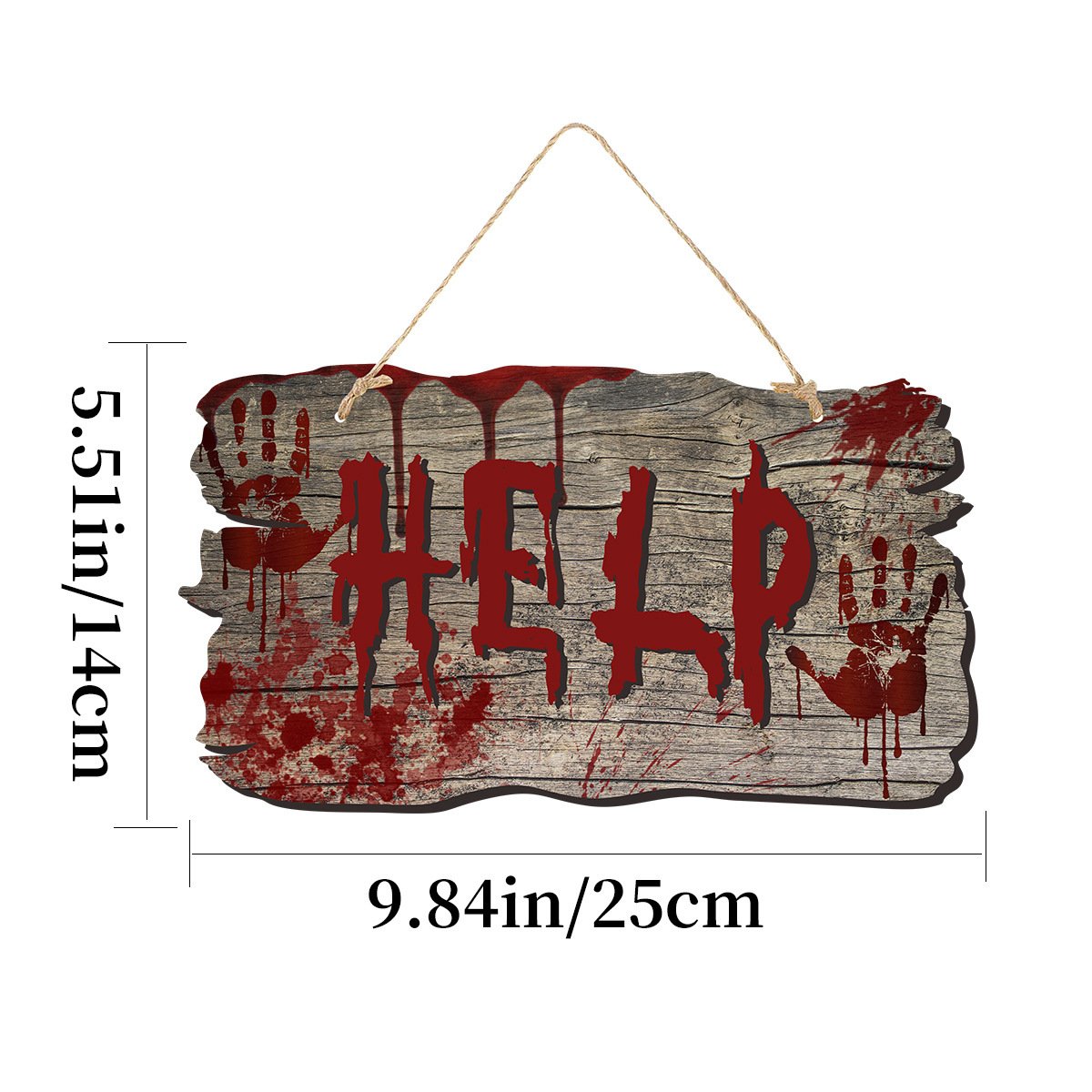 Placa de Madera Halloween - Imagen 2
