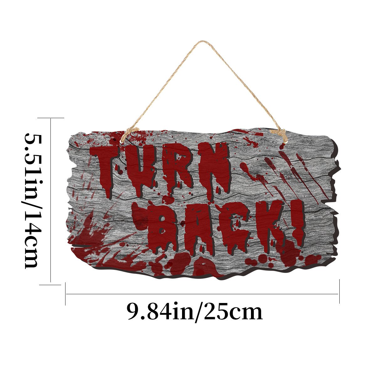 Placa de Madera Halloween - Imagen 5