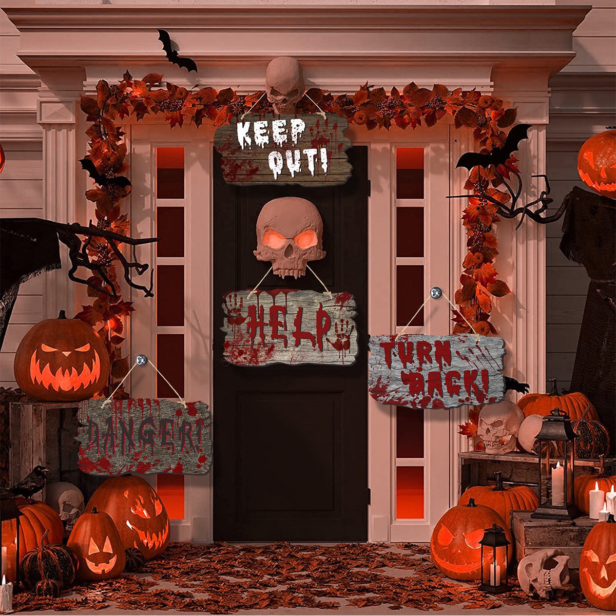 Placa de Madera Halloween - Imagen 3