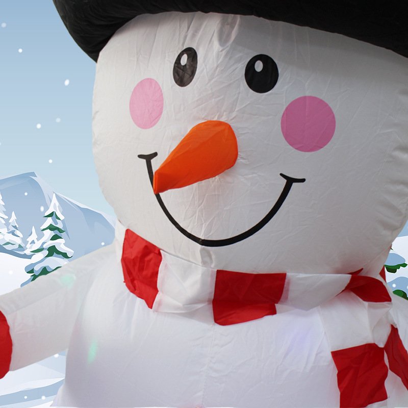 Inflable de Navidad 1.8 metros - Imagen 4