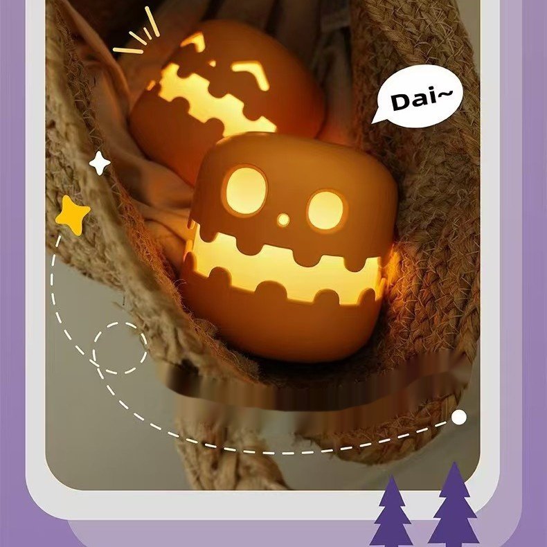 Mini Lámpara LED de Calabaza - Imagen 6