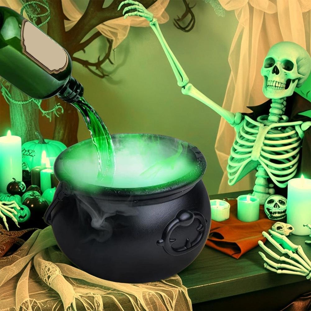 Caldero de bruja de Halloween - Imagen 2