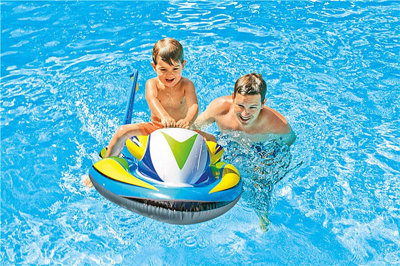Lancha inflable para niños - Imagen 2