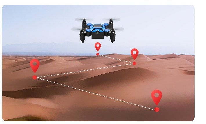 Mini Uav control remoto HD - Imagen 4