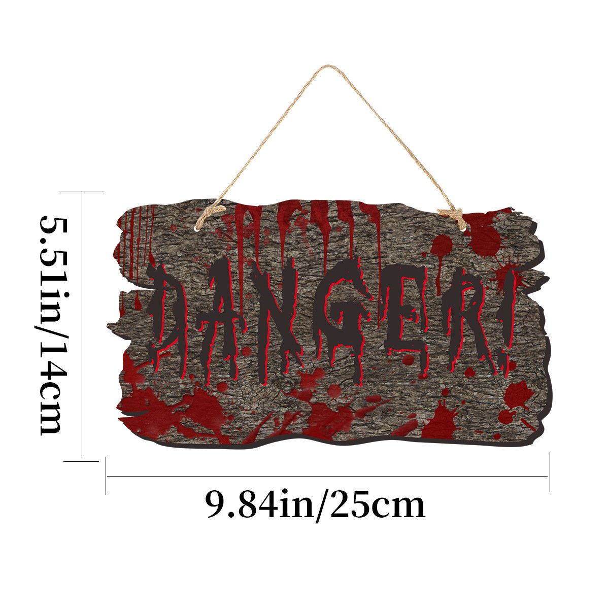 Placa de Madera Halloween - Imagen 7