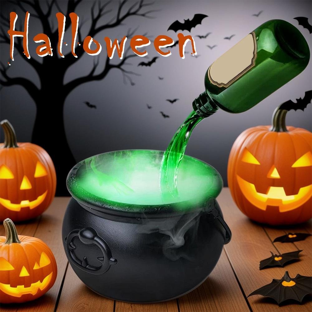 Caldero de bruja de Halloween - Imagen 3