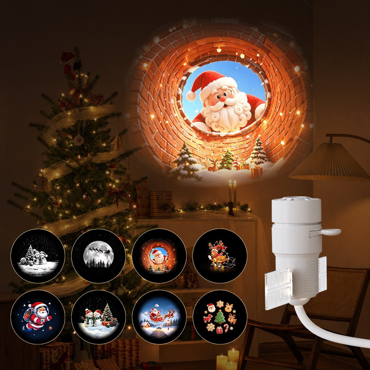Lámpara Proyector navideño - Imagen 7