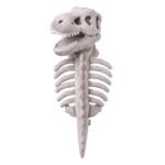 Disfraz de mascota esqueleto de dinosaurio