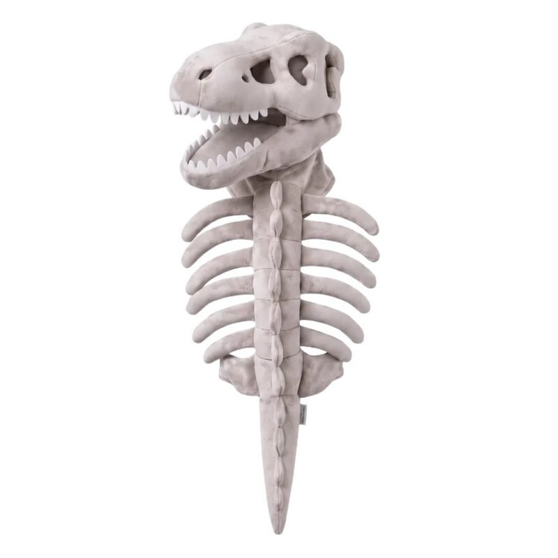 Disfraz de mascota esqueleto de dinosaurio