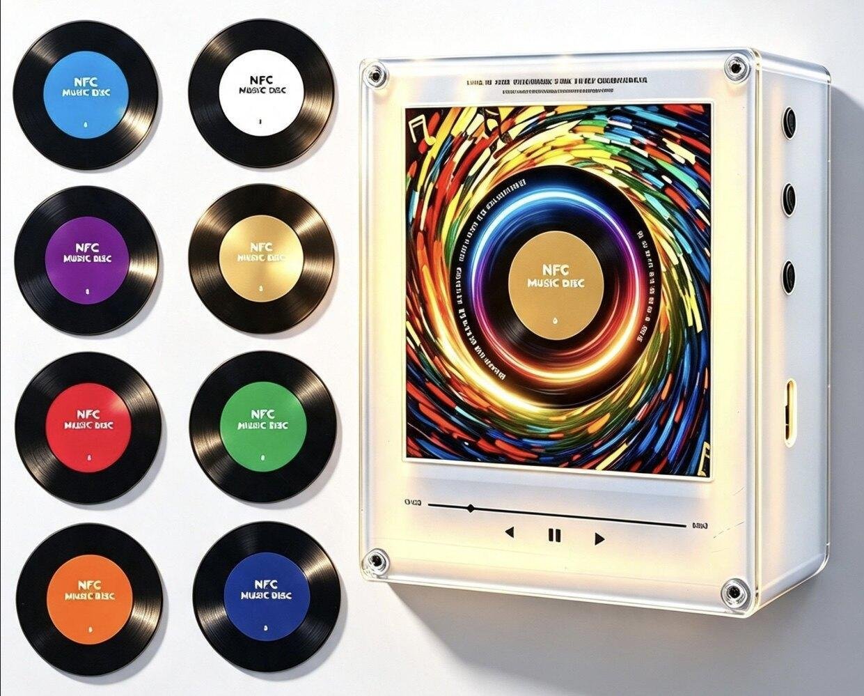 Frigorífico de música navideña NFC - Imagen 2