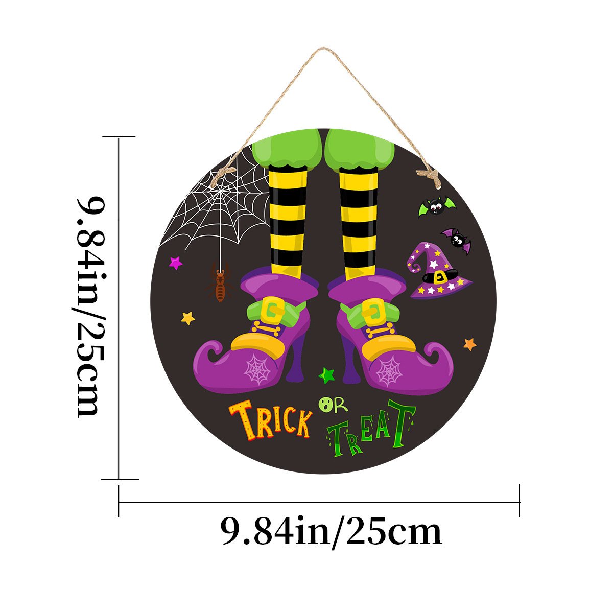 Placa de Madera Halloween - Imagen 6