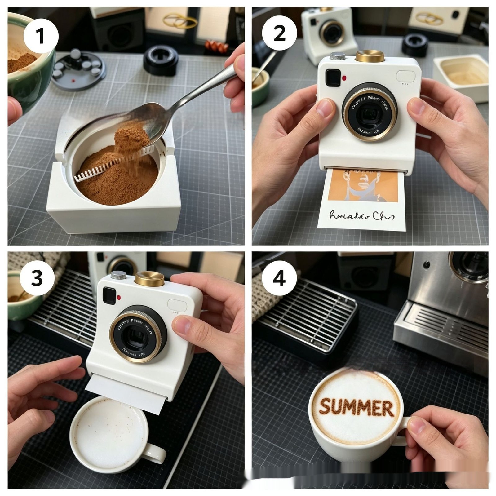 Cámara para café con diseño 3D - Imagen 5
