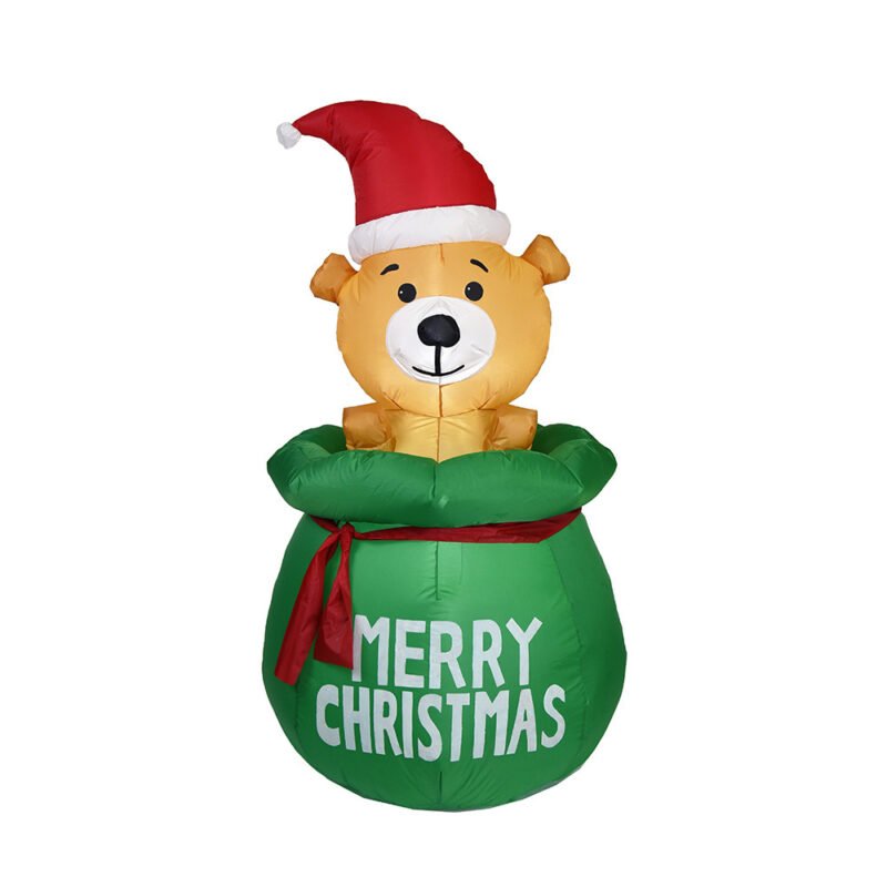Inflable navideño luminoso