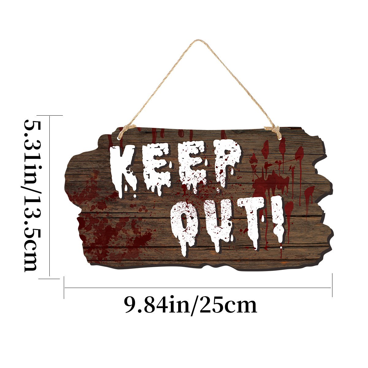 Placa de Madera Halloween - Imagen 4