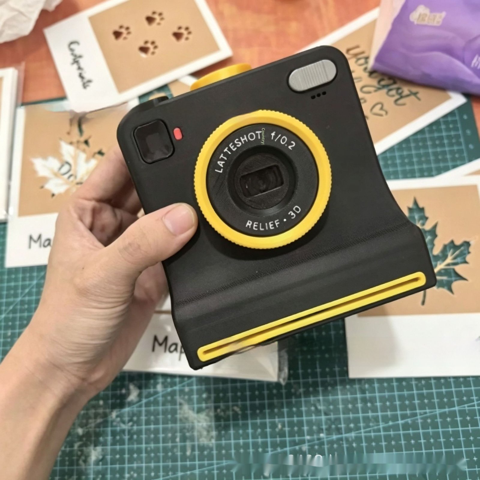 Cámara para café con diseño 3D - Imagen 2